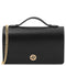 Opera - Leather clutch with chain strap